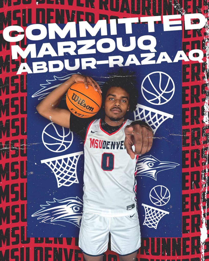 Marzouq Abdur-Razaaq Commits to Metropolitan State University of Denver Men’s Basketball